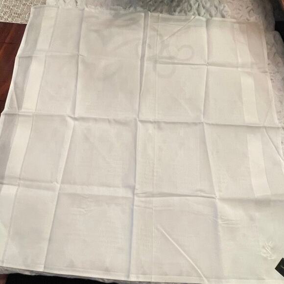 YSL Handkerchief / Scarve/ New white - Picture 5 of 8